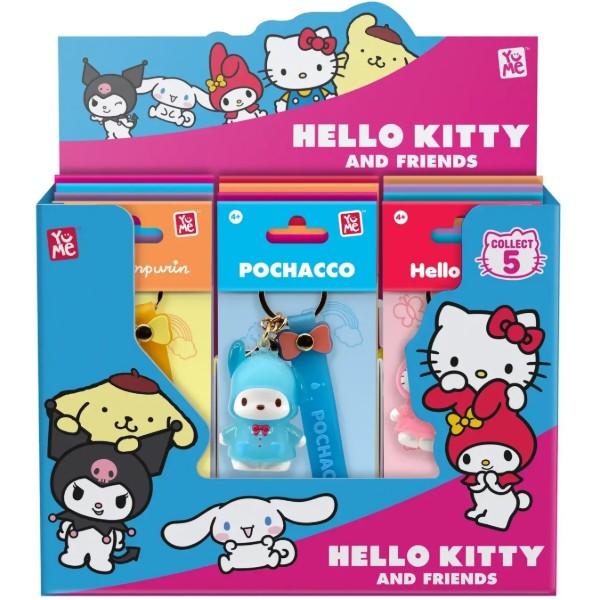 Фото - Брелок Yu Me Hello Kitty Почакко в дождевике (11722)